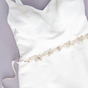 Spring Moon Bridal Sash Belt